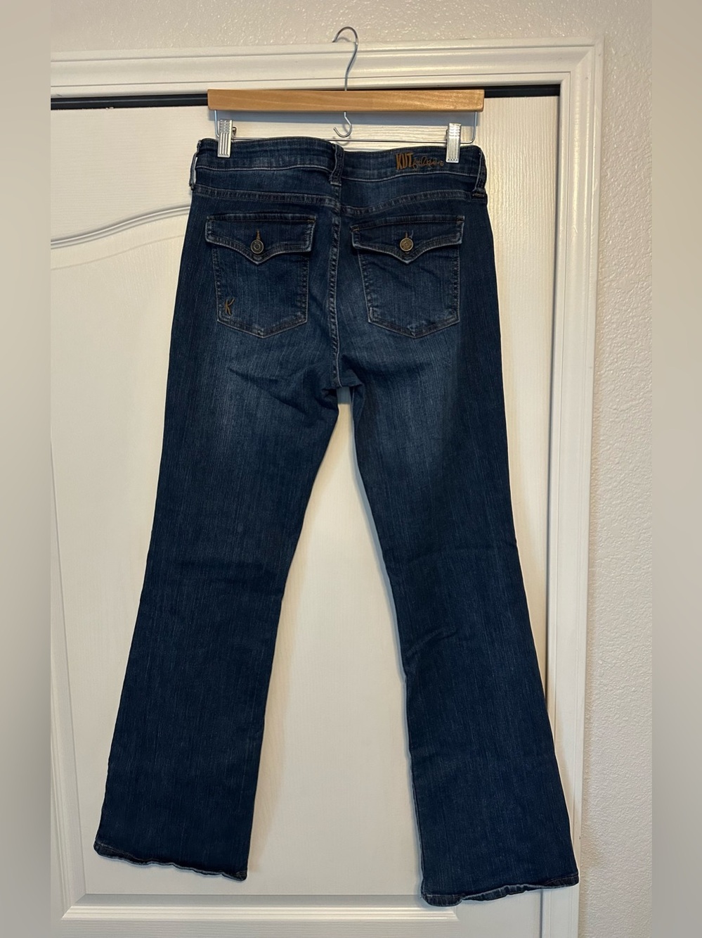 Kut from the Kloth Women's Dark Blue Bootcut Jeans - Picture 10 of 10